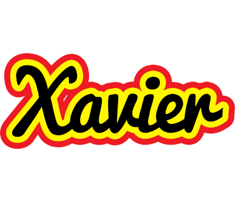 Xavier flaming logo