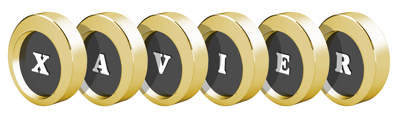 Xavier gold logo