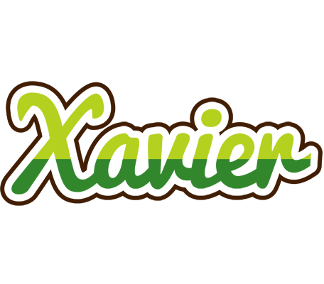 Xavier golfing logo