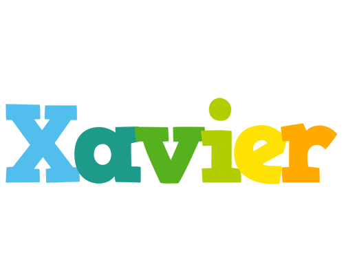 Xavier rainbows logo