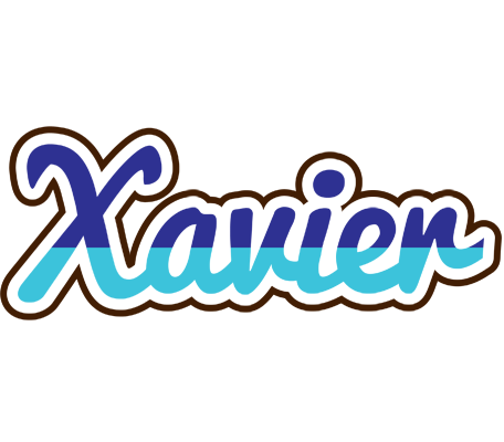 Xavier raining logo
