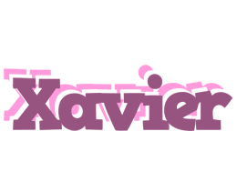 Xavier relaxing logo