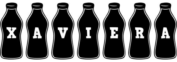 Xaviera bottle logo