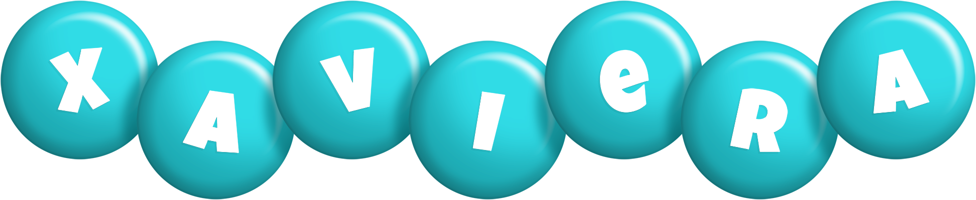 Xaviera candy-azur logo