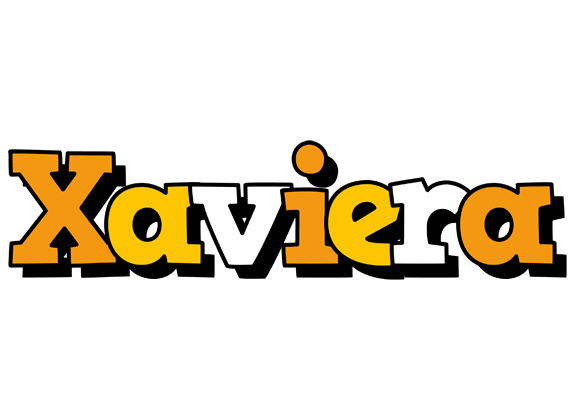 Xaviera cartoon logo