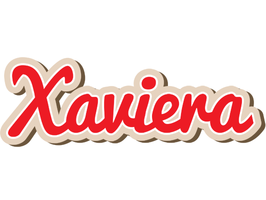 Xaviera chocolate logo