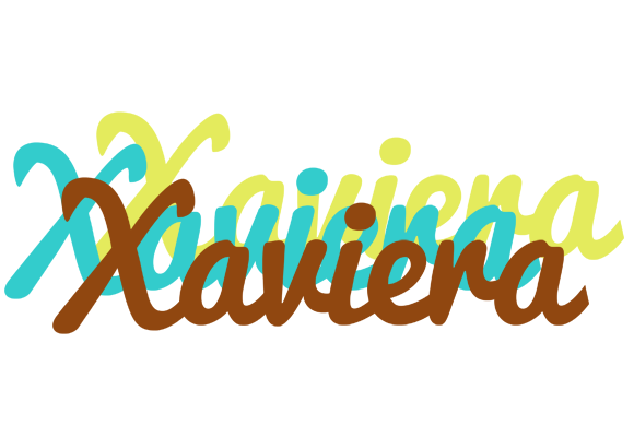 Xaviera cupcake logo