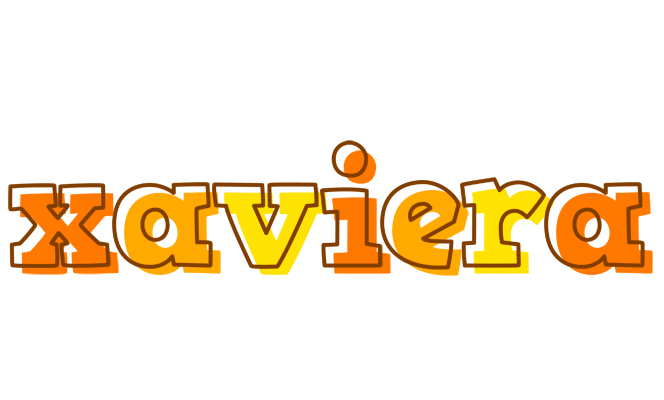 Xaviera desert logo