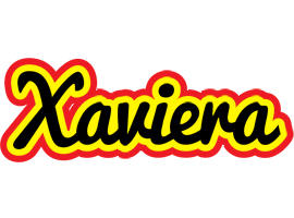 Xaviera flaming logo