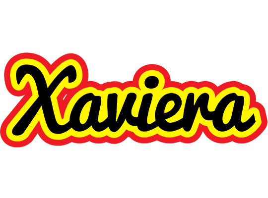 Xaviera flaming logo
