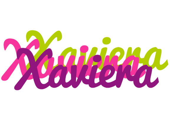 Xaviera flowers logo