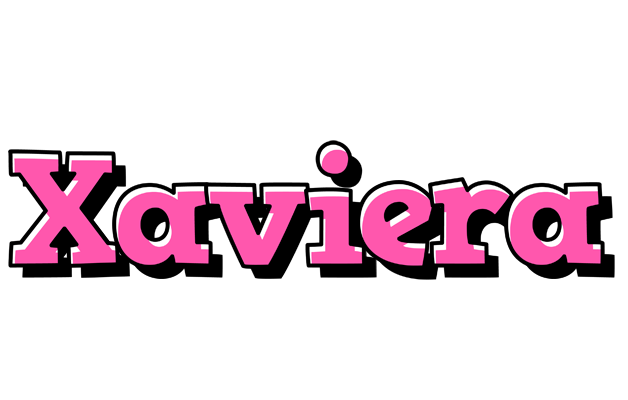 Xaviera girlish logo