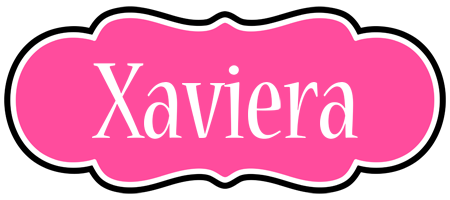 Xaviera invitation logo