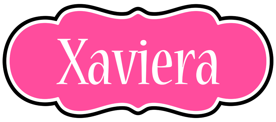Xaviera invitation logo