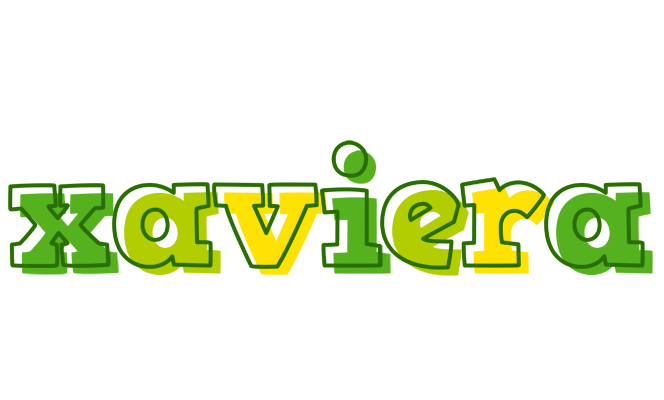 Xaviera juice logo