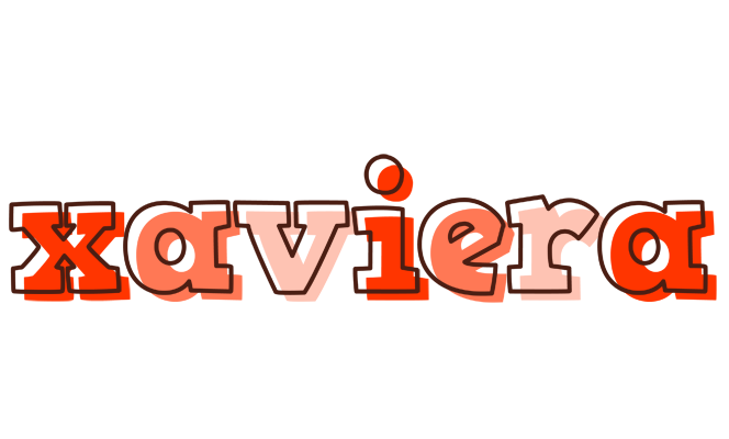 Xaviera paint logo