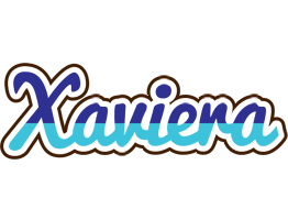 Xaviera raining logo