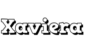 Xaviera snowing logo