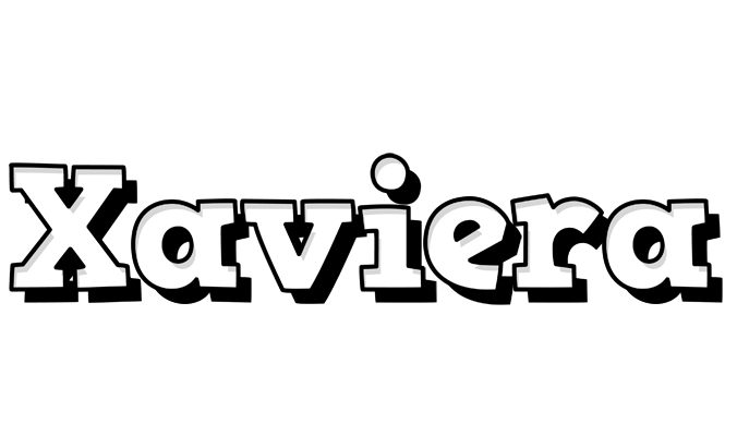 Xaviera snowing logo