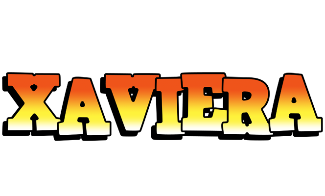 Xaviera sunset logo