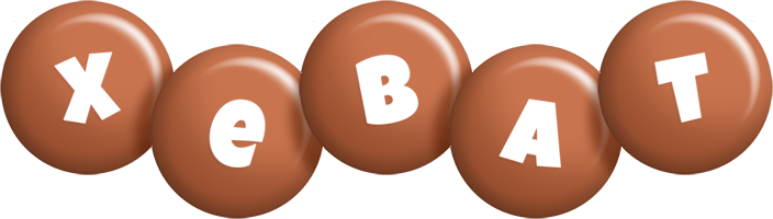Xebat candy-brown logo