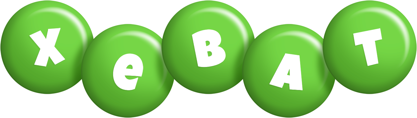 Xebat candy-green logo