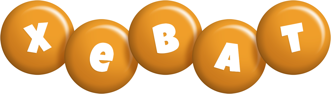 Xebat candy-orange logo