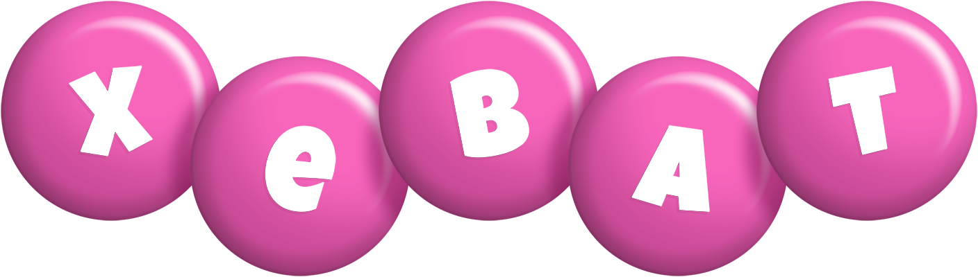 Xebat candy-pink logo