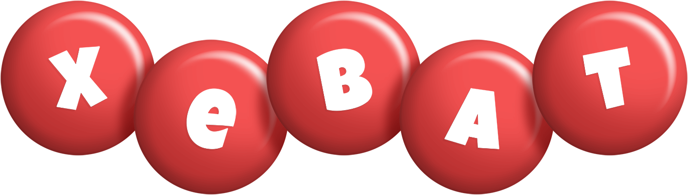 Xebat candy-red logo