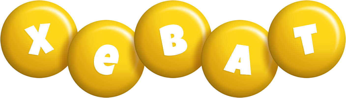 Xebat candy-yellow logo
