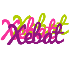 Xebat flowers logo