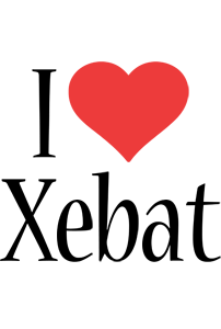 Xebat i-love logo