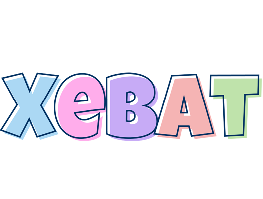 Xebat pastel logo
