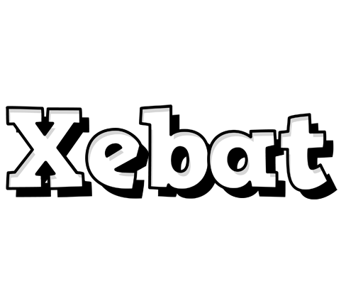 Xebat snowing logo