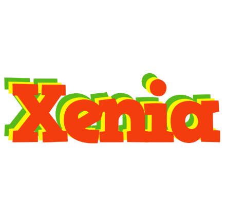 Xenia bbq logo