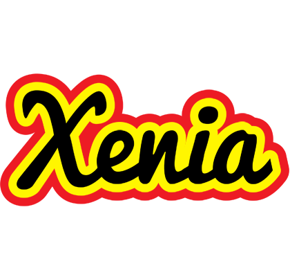 Xenia flaming logo
