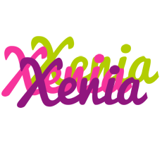 Xenia flowers logo