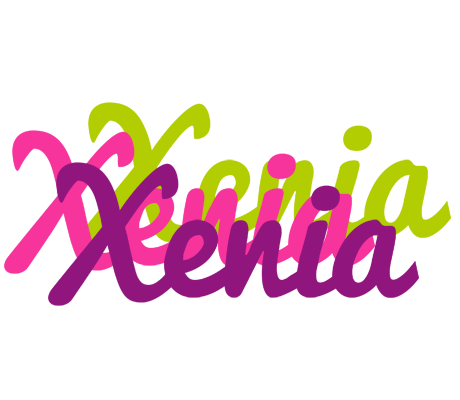 Xenia flowers logo
