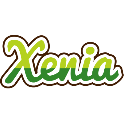 Xenia golfing logo