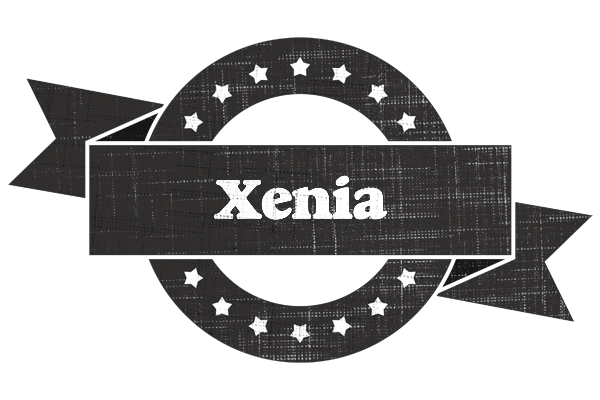 Xenia grunge logo