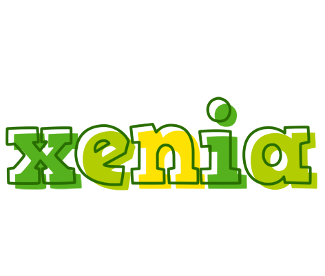 Xenia juice logo