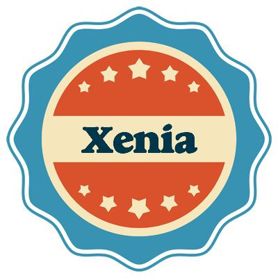 Xenia labels logo