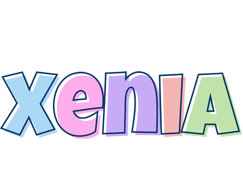 Xenia pastel logo