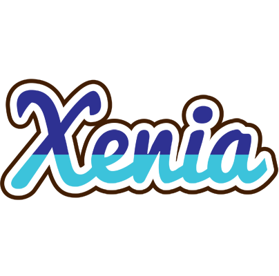 Xenia raining logo