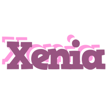 Xenia relaxing logo