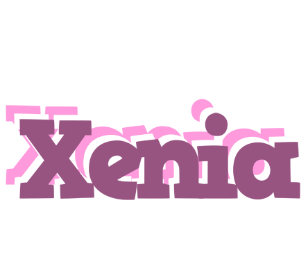 Xenia relaxing logo