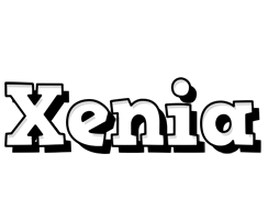 Xenia snowing logo