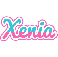 Xenia woman logo