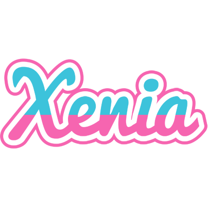 Xenia woman logo