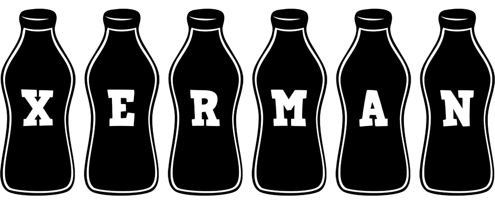 Xerman bottle logo